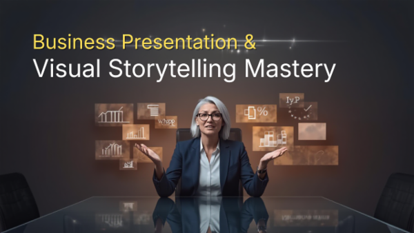 Business Presentation & Visual Storytelling Mastery cover