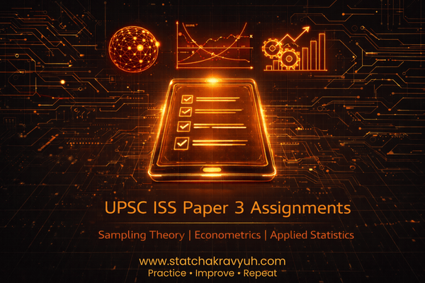 UPSC ISS Paper 3 Topic-wise DPP Series cover