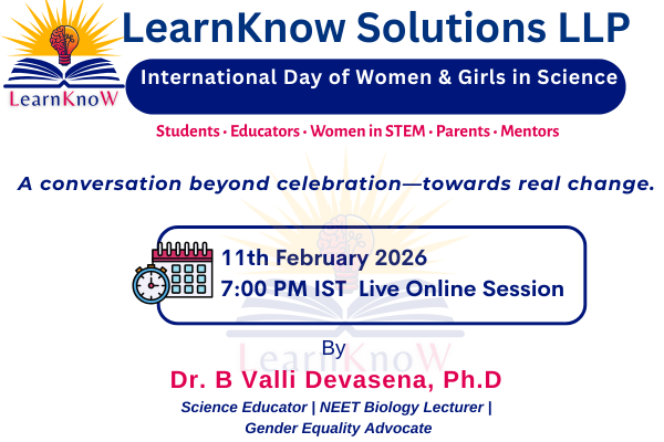 International Day of Women & Girls in Science cover