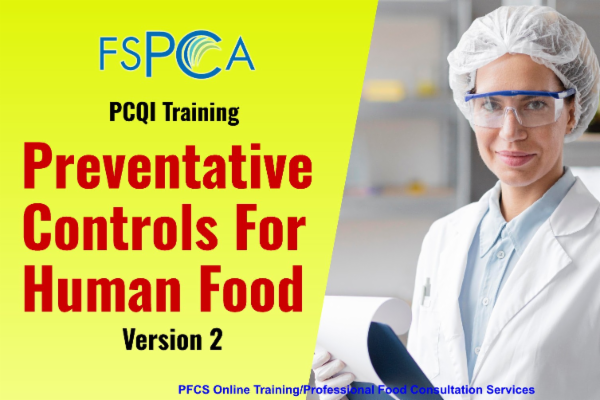 FSPCA Preventative Control for Human Food v2 (PCQI Training) cover