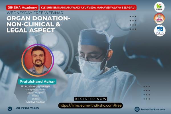 Organ Donation- Non-Clinical & Legal Aspect cover