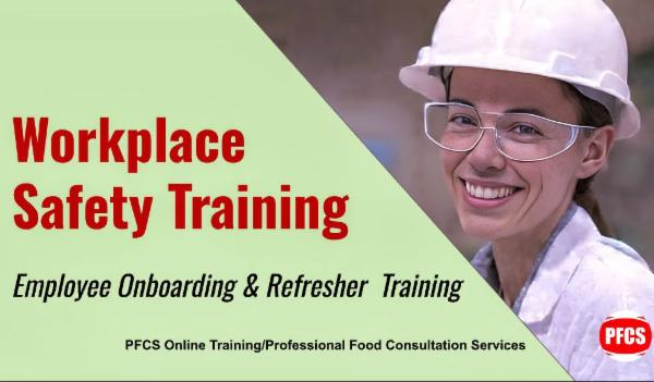 Workplace Safety Training cover