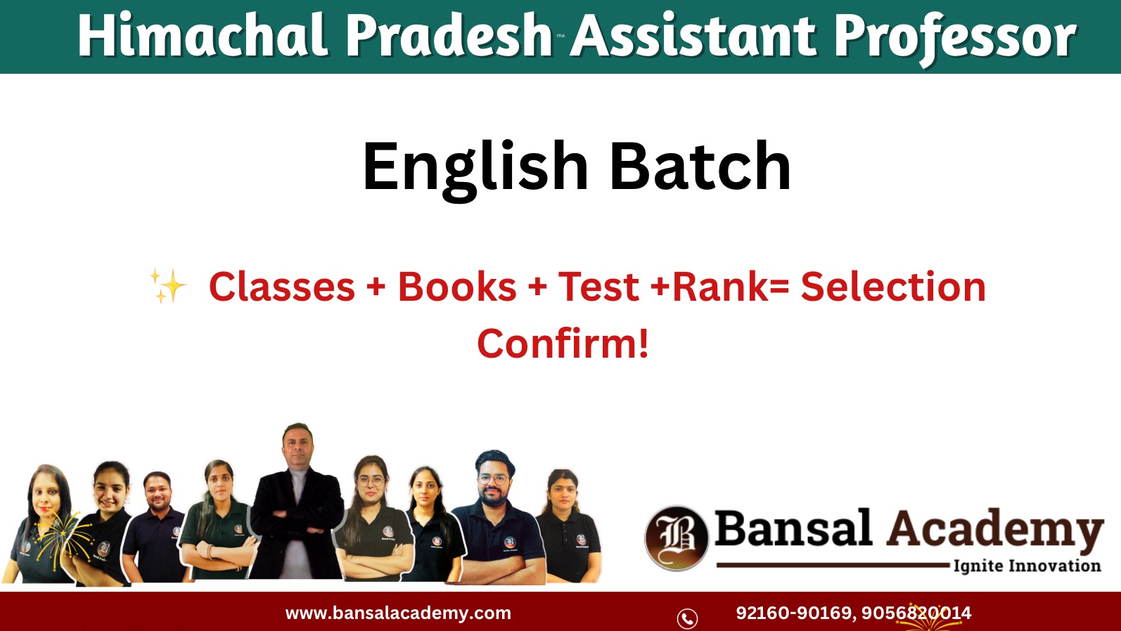 College cadre /Assistant professor English batch
