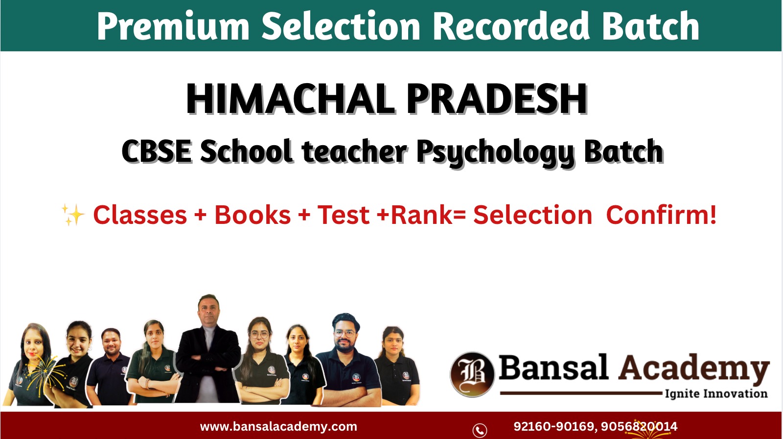 Himachal CBSE School Lecturer Psychology Recorded Batch cover