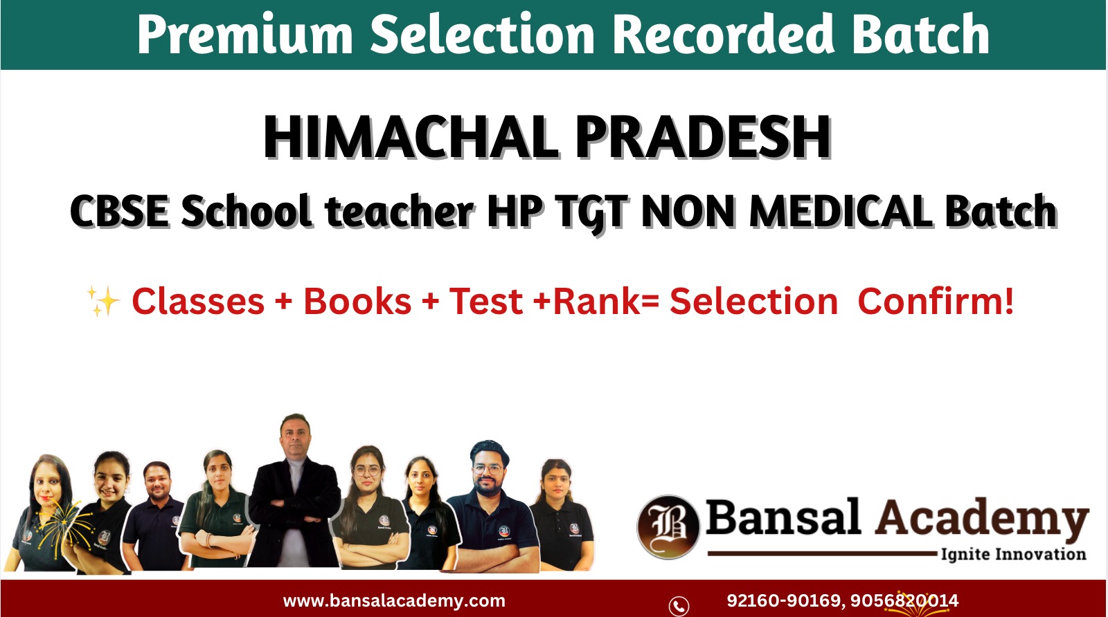 Himachal CBSE School TGT NON MEDICAL Recorded Batch cover