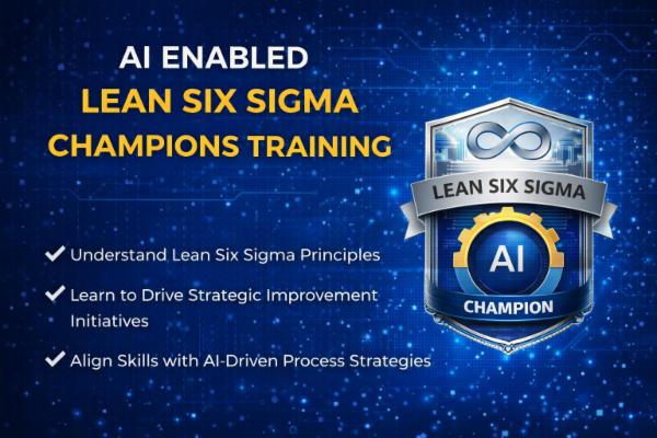 AI Infused Lean Six Sigma Champions training & Certification cover