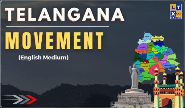 Telangana Movement (English Medium) cover