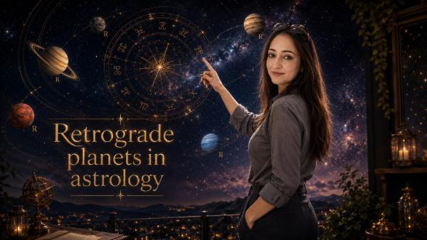 Retrograde Planets In Astrology cover