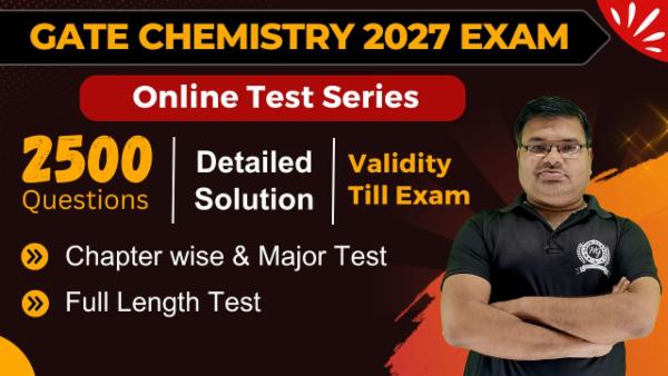 Test Series GATE 2027 Chemistry (Validity Till Exam) cover