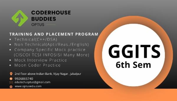 GGITS 6TH SEM STUDENTS cover