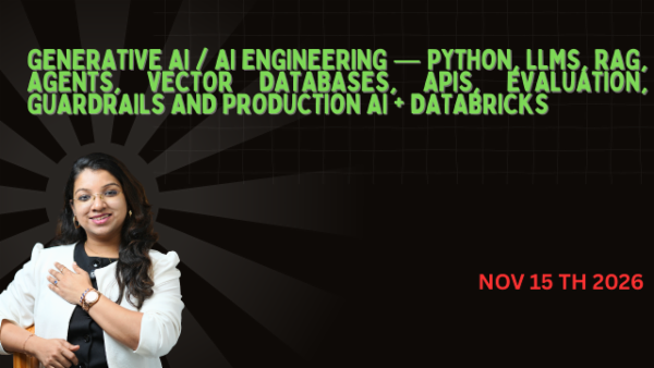 GEN AI + CLAUDE AI + DATABRICKS COURSE cover