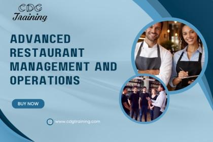 Advanced Restaurant Management and Operations cover