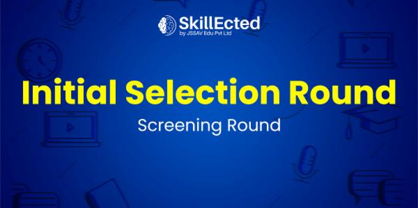 Initial Selection Round cover