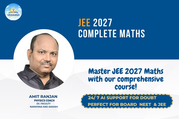 JEE 2027 COMPLETE MATHS cover