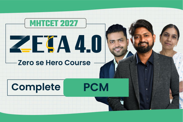 MHTCET 2027 Complete PCM : Zeta 4.0 Batch cover