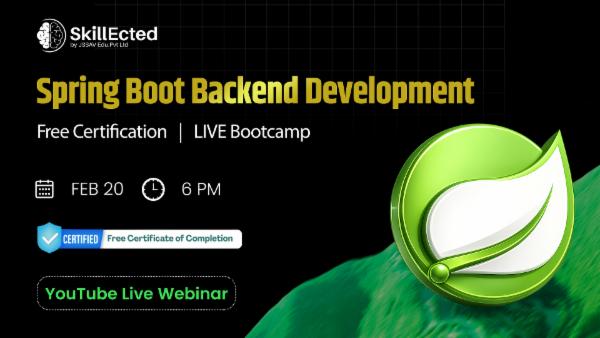 Spring Boot Backend Development Bootcamp cover