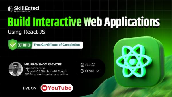 Build Interactive Web Applications Using React JS cover