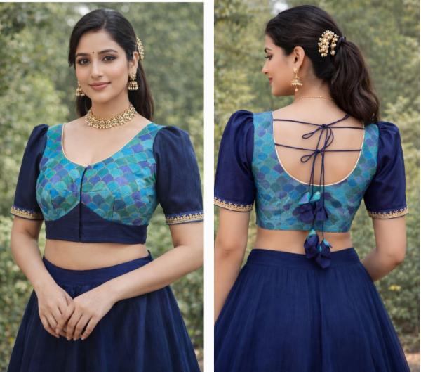 Waist Band Blouse cover