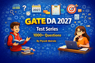 GATE DA 2027 Test Series | GATE Data Science and AI Test Series cover