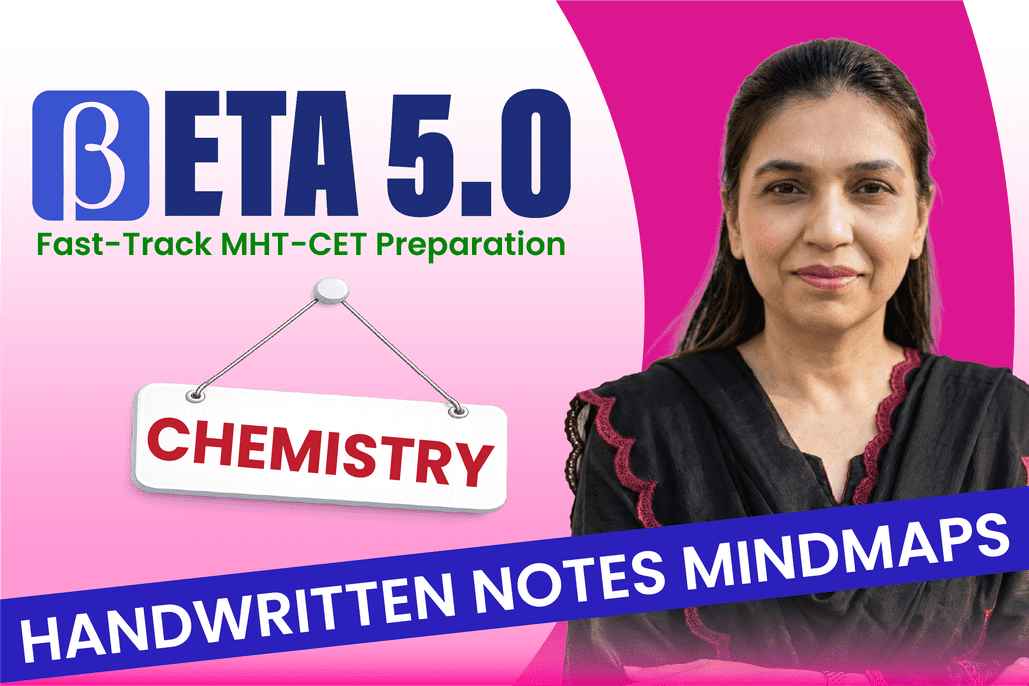 Beta 5.0 : MHTCET 2026 Chemistry - Complete Crash Course  cover