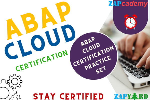 FREE 💥💥 Quiz 7 Stay Certified - ABAP Cloud Certification Practice Set cover