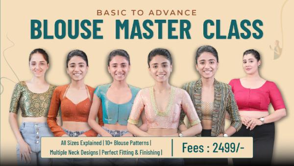 Basic To Advance Blouse Master Class cover