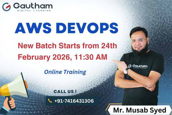AWS DevOps Live Classes : New Batch Starts from 24th February2026, 11:30 AM cover
