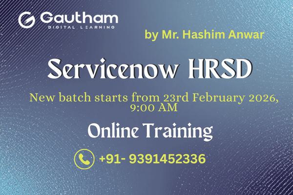 ServiceNow HRSD - New batch starts from 23rd February 2026, 9:00 AM cover