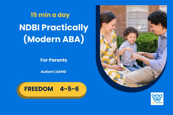 Modern ABA - NDBI - Practically For Parents - 4,5,6 cover