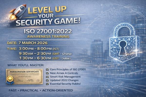 ISO 27001:2022 AWARENESS TRAINING cover