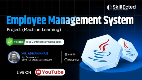 Employee Management System Project (Machine Learning) cover