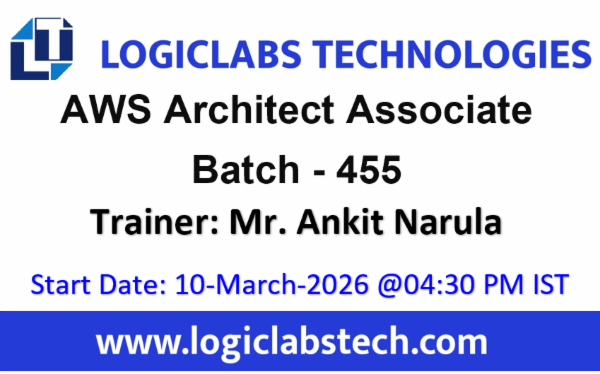 AWS Solutions Architect By Mr. Ankit Narula - Batch - 455 cover