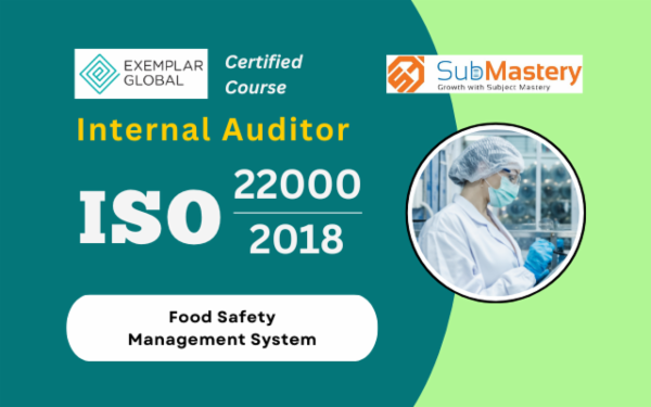 ISO 22000:2018 Internal Auditor Training Course cover