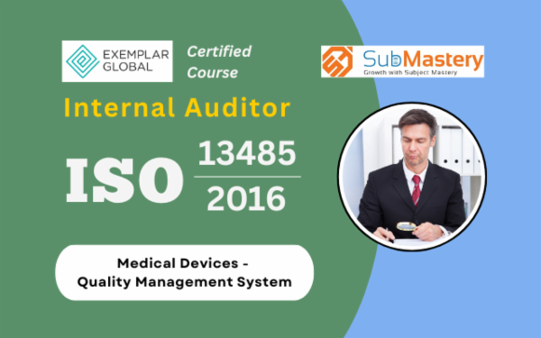 ISO 13485:2016 Internal Auditor Training Course cover