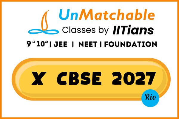 UnMatchable 10th CBSE Rio 2027 cover