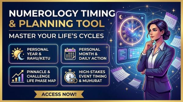 Cycles, Timing & Event Planning Numerology Tool cover