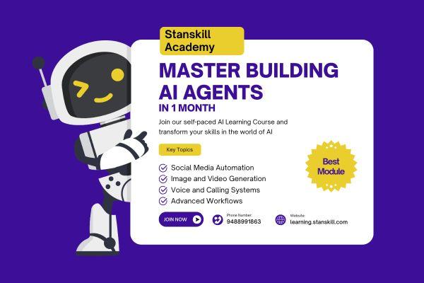 Master Building AI Agents in 1 Month