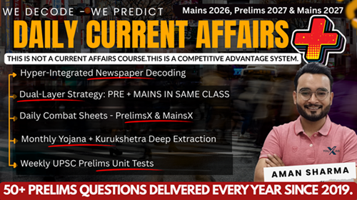 DCA+ by Aman Sharma | Delivering 50+ Prelims Questions Every Year Since 2019 cover