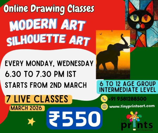 6 to 12 Age Group Monday - Wednesday march 2026 Batch cover