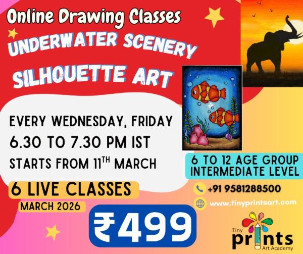 6 to 12 Age Group Wednesday - Friday March 2026 Batch cover