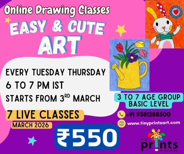 4 to 7 Tuesday and Thursday Basic Level March 2026 cover