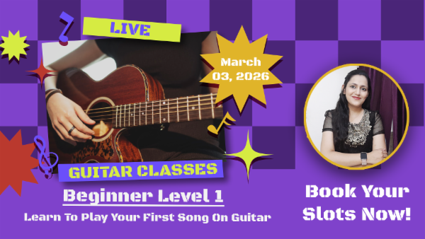 March 2026 - LIVE GUITAR CLASSES cover