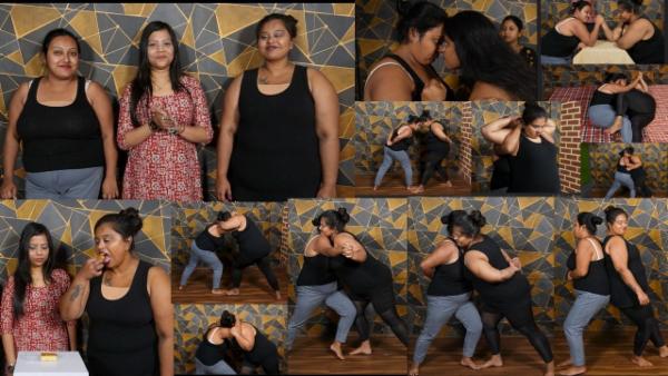 Clash of two heavyweight beautiful women || Studio wrestling league || Episode 2 cover