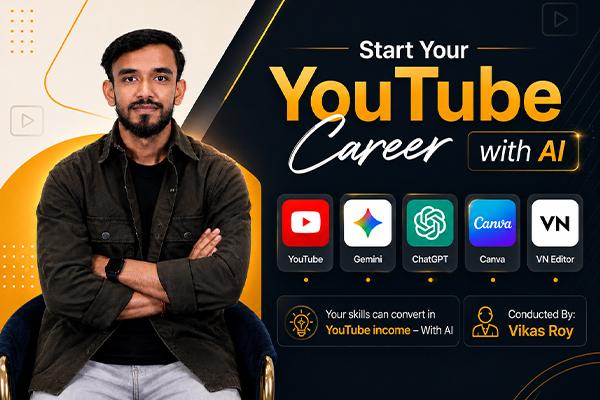 Start Your YouTube Career With AI cover