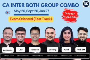 CA Inter Exam Oriented Both Group Combo (May 26, Sept 26, Jan 27) cover