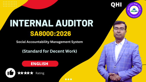 Internal Auditor "Social Accountability Management System"- SA8000:2026 (English) cover