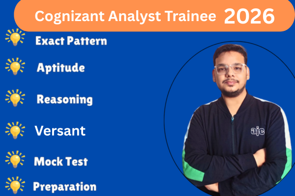 Cognizant (Analyst Trainee) Mock Test cover