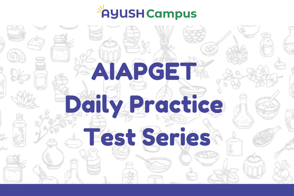 AIAPGET Daily Practice Test Series (Samhita + All Subjects) cover