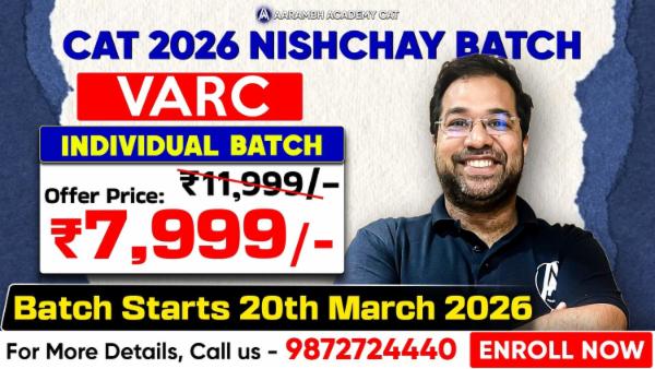 Nishchay VARC Individual cover
