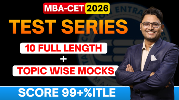 MBA CET 2026 - 10 Mocks Package cover